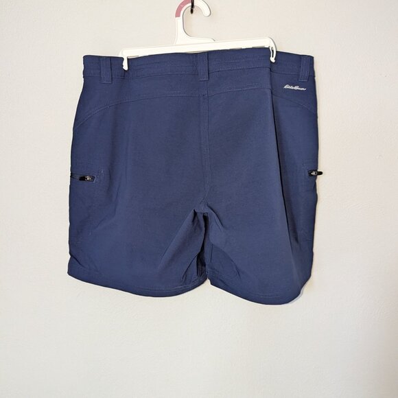 Eddie Bauer Guide Pro Womens Size 14 Blue Shorts - Picture 2 of 5